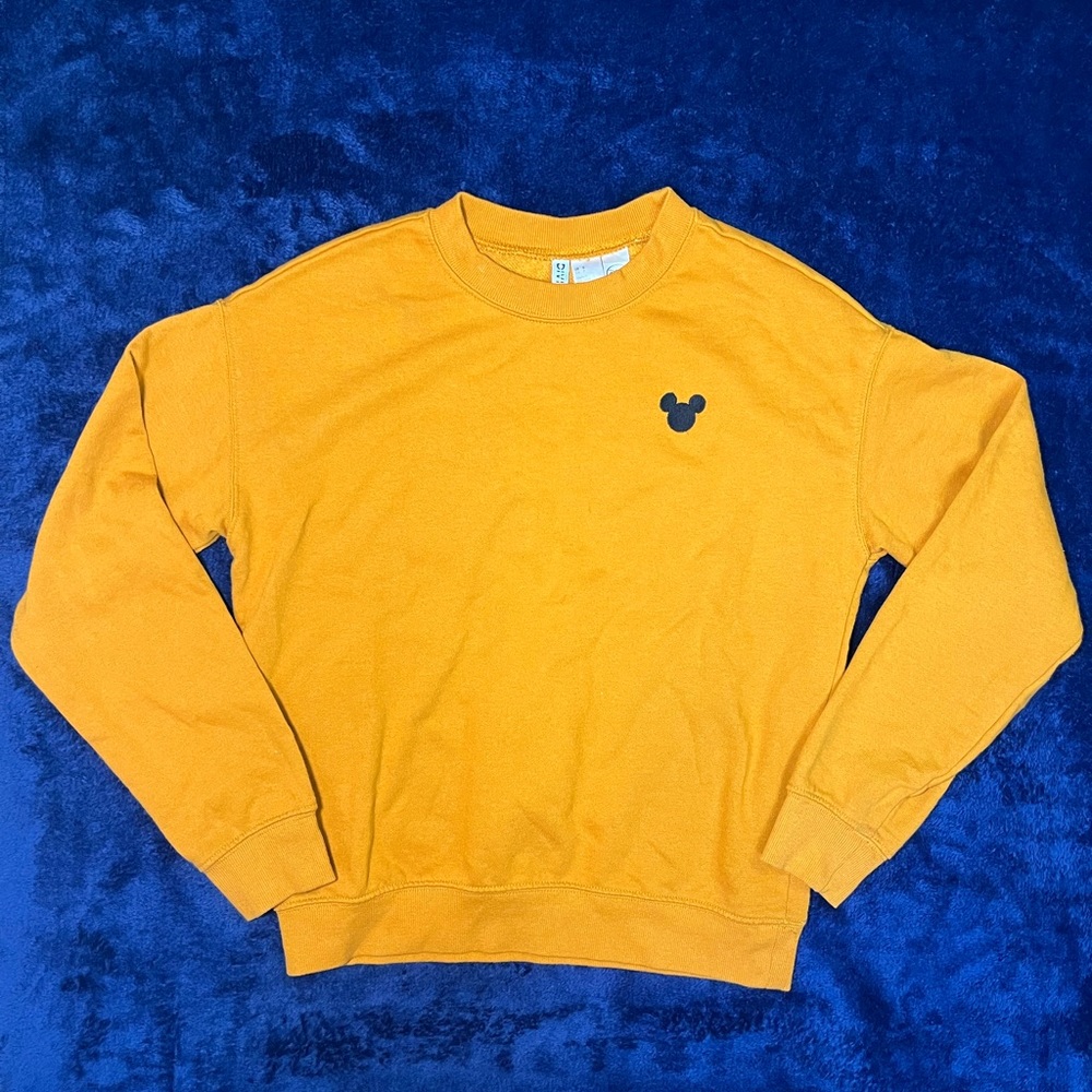 H&M Divided Disney Embroidered Mickey Top S